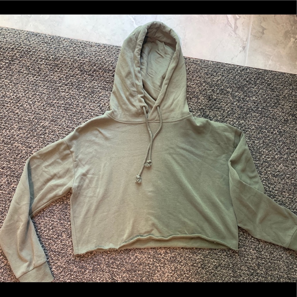 Cropped sweatshirt